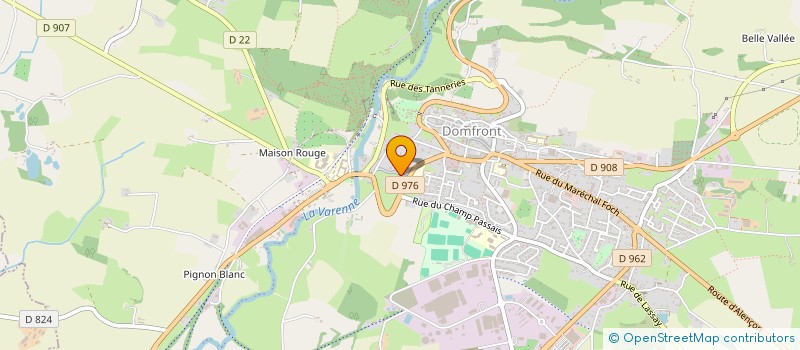 localisation de l'entreprise SF KAPA  LA HAUTE CHAPELLE