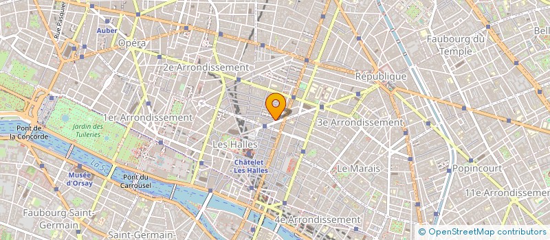 localisation de l'entreprise SF LEVALLOIS  PARIS