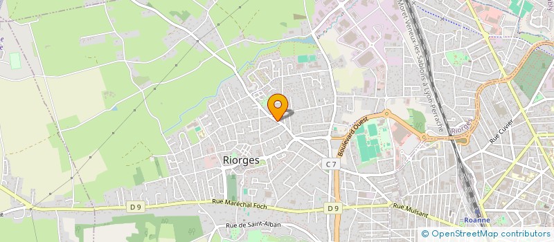localisation de l'entreprise SF METAYER BALDASSARE à RIORGES