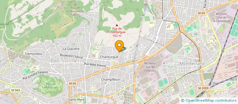 localisation de l'entreprise SF-MOULIN-NEUF  CLERMONT-FERRAND