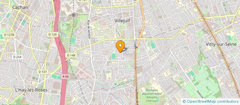 localisation de l'entreprise SF NORD à VILLEJUIF