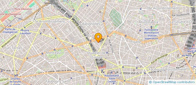 localisation de l'entreprise SF PARTNER  PARIS