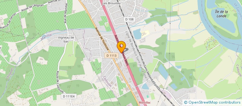 localisation de l'entreprise SF PEREIRA  CADAUJAC