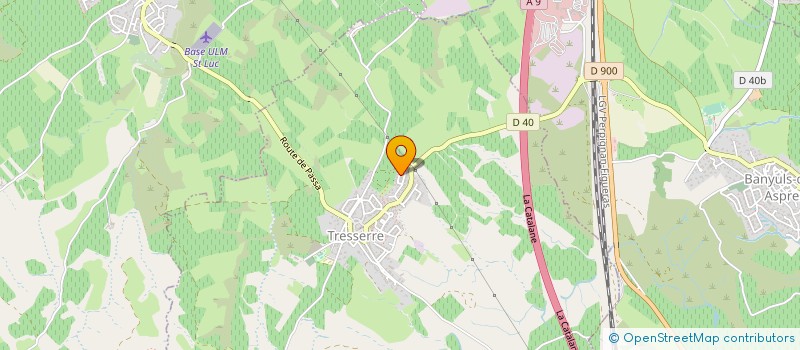 localisation de l'entreprise SF POLYESTER  TRESSERRE