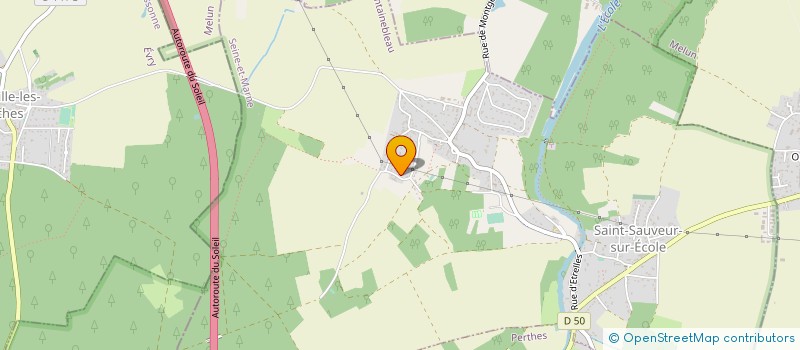 localisation de l'entreprise SF PRESTATIONS à SAINT-SAUVEUR-SUR-ECOLE