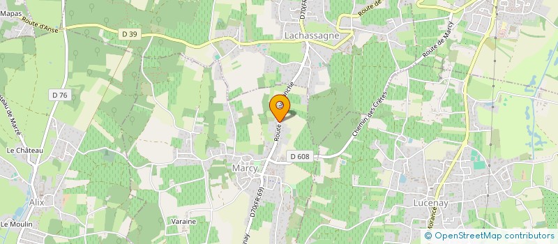 localisation de l'entreprise SF PRESTATIONS à LYON