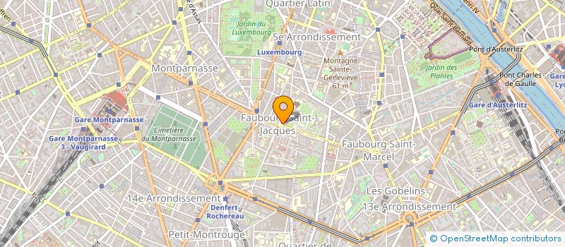 localisation de l'entreprise SF PRODUITS  PARIS