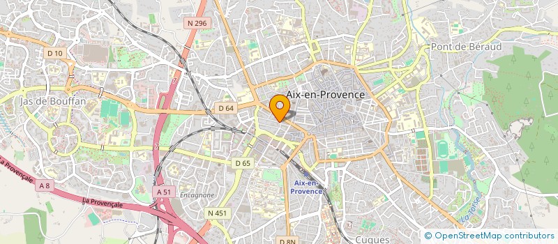 localisation de l'entreprise SF PROJECT à AIX-EN-PROVENCE