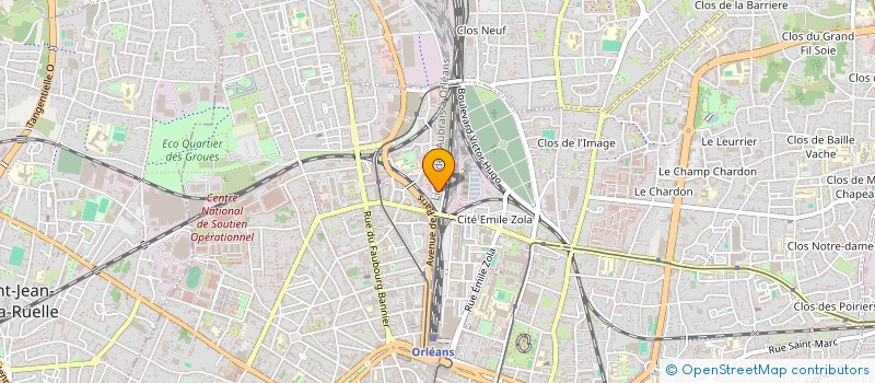 localisation de l'entreprise SF RENOV à ORLEANS