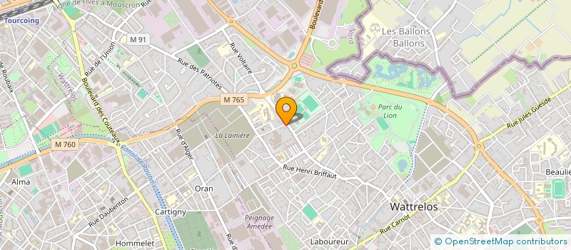 localisation de l'entreprise SF RENOVATION à WATTRELOS