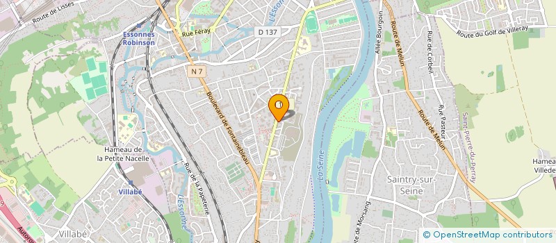 localisation de l'entreprise SF SERVICES PLUS à CORBEIL-ESSONNES