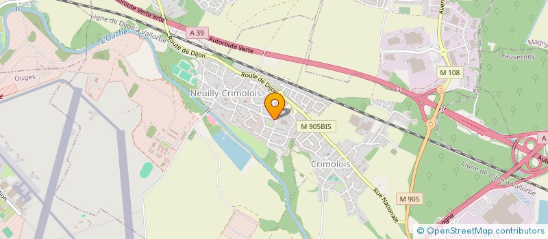 localisation de l'entreprise SF.SNOW  NEUILLY-CRIMOLOIS