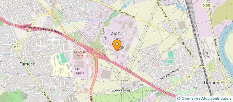 localisation de l'entreprise SF SOLUTIONS CROSSLIFE  FLORANGE