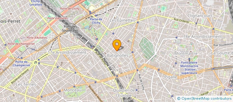 localisation de l'entreprise SF TRADING  PARIS