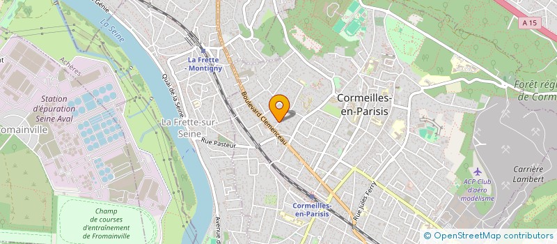 localisation de l'entreprise SF TRANSITION  CORMEILLES-EN-PARISIS