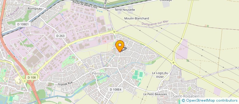 localisation de l'entreprise SF VIVIEN  PERIGNY