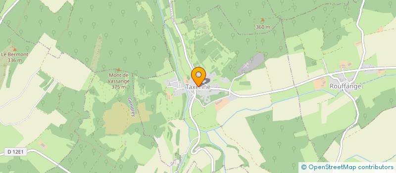 localisation de l'entreprise SF1  TAXENNE