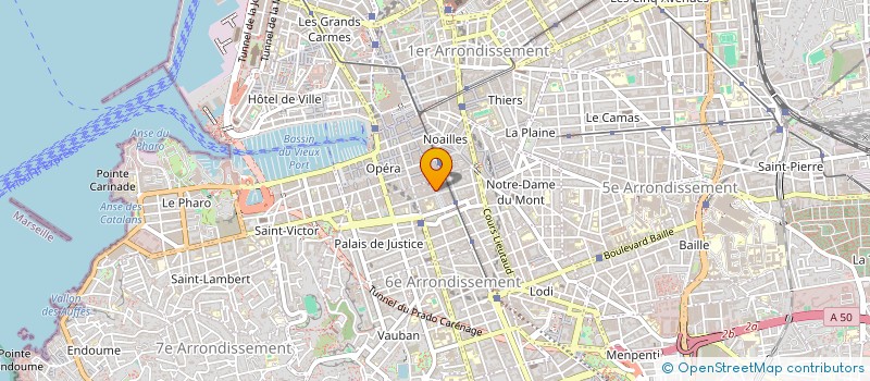 localisation de l'entreprise SF2 à MARSEILLE