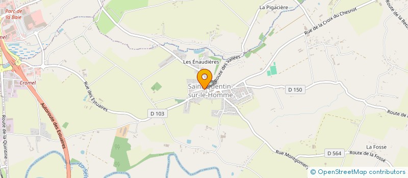 localisation de l'entreprise SF2A  SAINT-QUENTIN-SUR-LE-HOMME