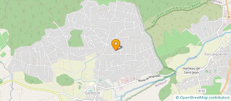 localisation de l'entreprise SF2A  GAREOULT