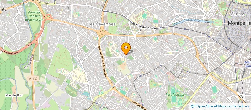 localisation de l'entreprise SF2C DEVELOPPEMENT à MONTPELLIER