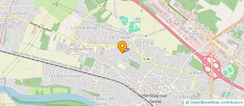localisation de l'entreprise SF2GM  HERBLAY-SUR-SEINE