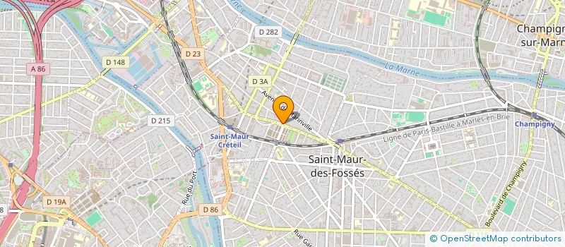 localisation de l'entreprise SF2I à SAINT-MAUR-DES-FOSSES