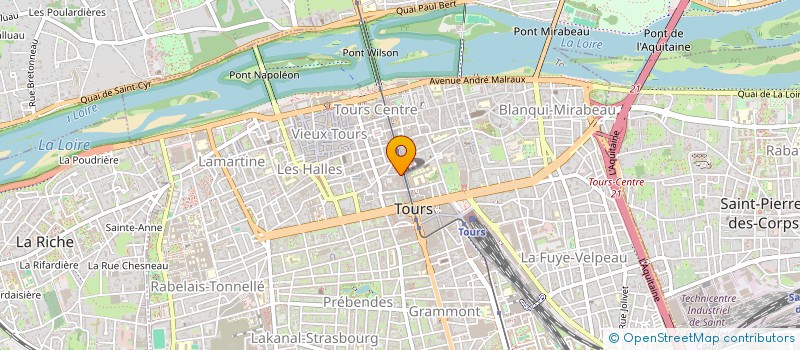 localisation de l'entreprise SF3D  TOURS