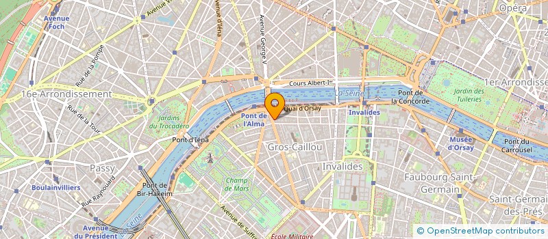 localisation de l'entreprise SF5AVBOSQUET  PARIS