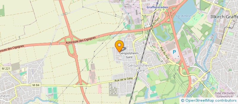 localisation de l'entreprise SFA  GEISPOLSHEIM