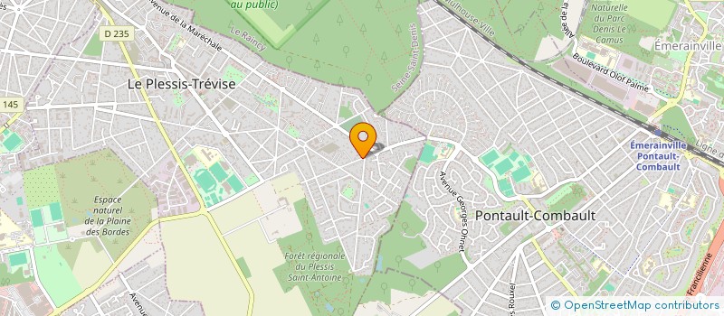 localisation de l'entreprise SFA à PLESSIS TREVISE