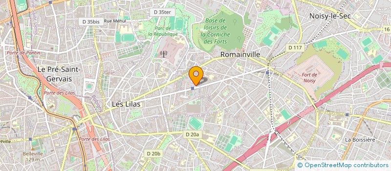 localisation de l'entreprise SFA CONSEILS à LES LILAS