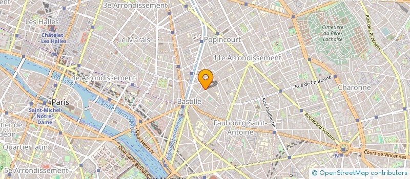 localisation de l'entreprise SFA HOTEL  PARIS