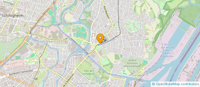 localisation de l'entreprise SFA NEXTGEN  STRASBOURG