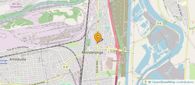 localisation de l'entreprise SFAB SOCIETE FRANCAISE D'APPLICATION BATIMENT  MONDELANGE