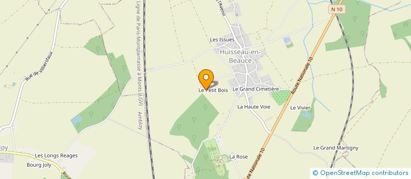 localisation de l'entreprise SFACTORY  HUISSEAU-EN-BEAUCE