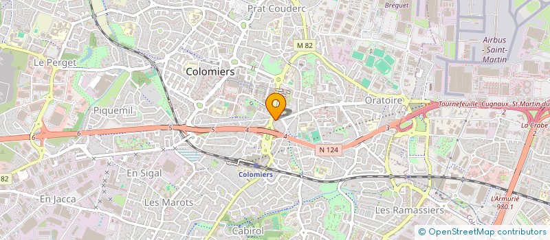 localisation de l'entreprise SFAD 31 à COLOMIERS