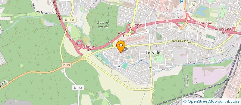 localisation de l'entreprise SFALCIN  TERVILLE