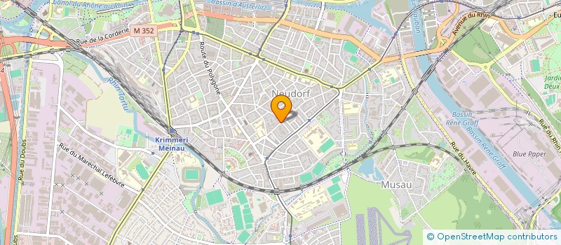localisation de l'entreprise SFAP à STRASBOURG