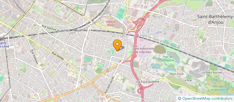 localisation de l'entreprise SFAX à ANGERS