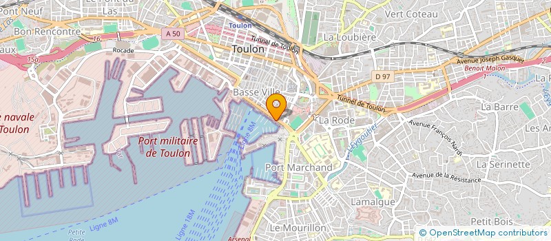 localisation de l'entreprise SFAX FOOD à TOULON