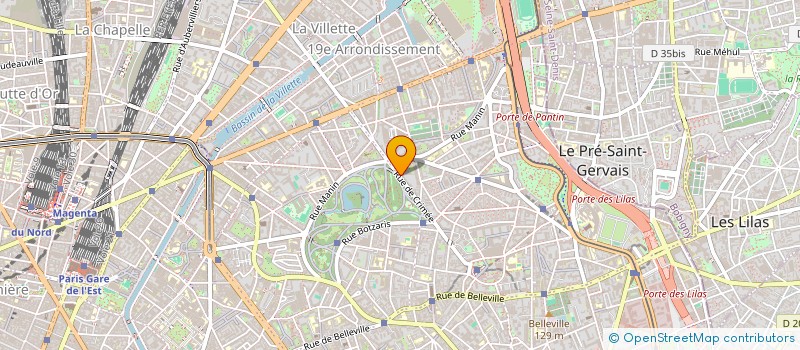 localisation de l'entreprise SFB  PARIS