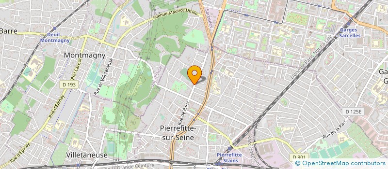 localisation de l'entreprise SFB à PIERREFITTE-SUR-SEINE