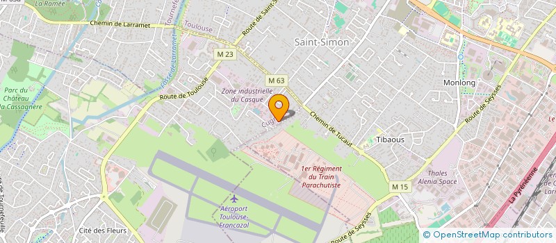 localisation de l'entreprise SFB à CUGNAUX