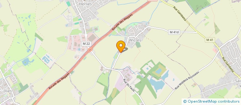 localisation de l'entreprise SFB à WICRES