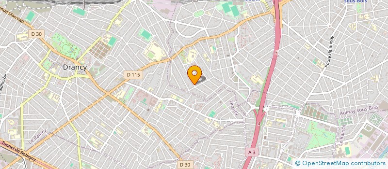 localisation de l'entreprise SFB  LE BLANC-MESNIL