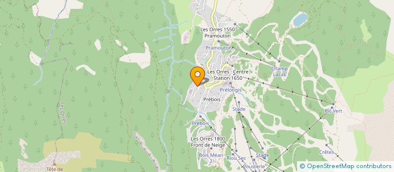 localisation de l'entreprise SFB CONSEIL à LES ORRES