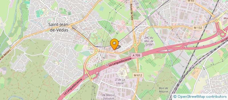 localisation de l'entreprise SFB DISTRIBUTION à SAINT-JEAN-DE-VEDAS