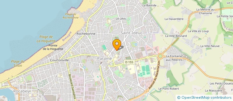 localisation de l'entreprise SFB EMERAUDE  SAINT-MALO