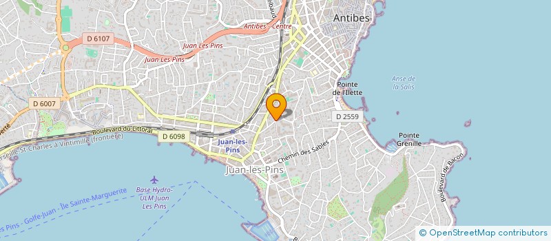 localisation de l'entreprise SFB HOLDING  ANTIBES